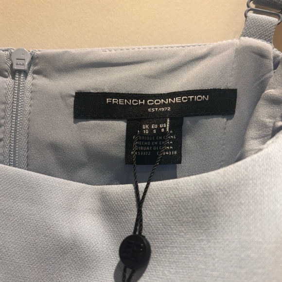 French Connection Light Blue Mini Dress NWT - Picture 7 of 7